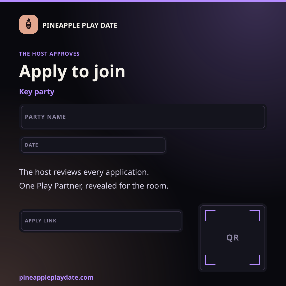 Key party, Apply set, Apply to join